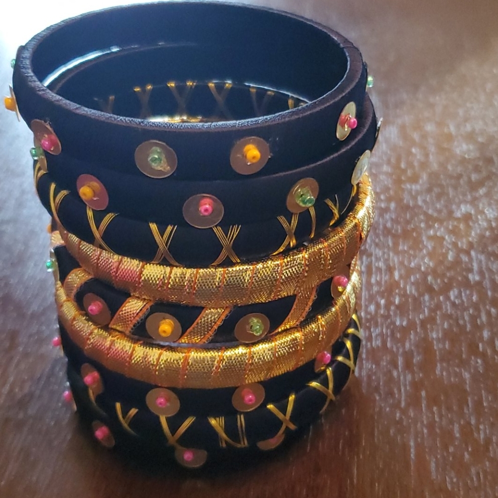 Sassy Jones Shari Bangle Stack